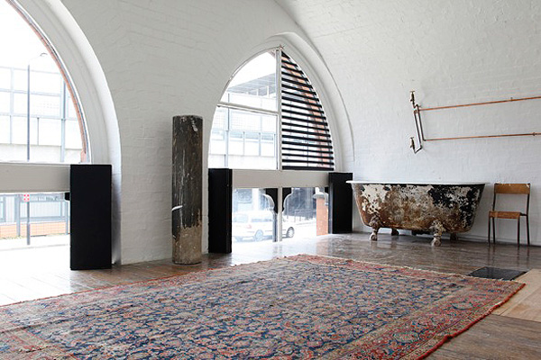 Perspectiva arquitectónica del loft