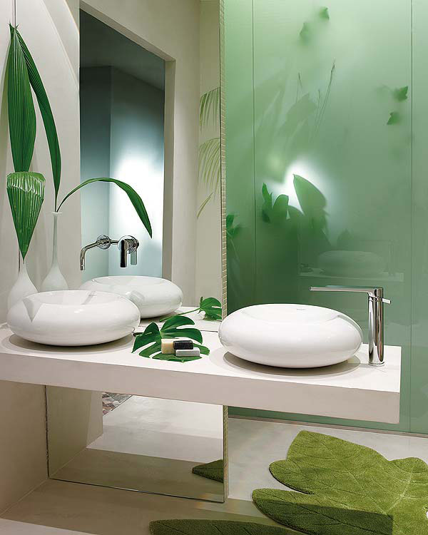 Decoración de Cuarto de Baño inspirada en la naturaleza
