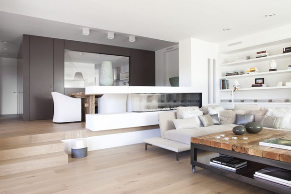 Bella Decoración de Interiores Contemporánea en Barcelona