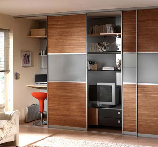 Interesantes diseños de puertas correderas interiores