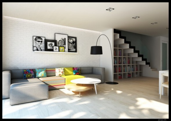 Moderno e inspirador diseño de interiores por Grzegorgz Magierowski