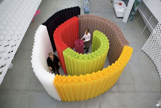 Geniales paredes de papel para decoración de interiores